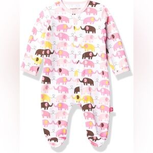 Magnetic Me elephant footie 100% cotton